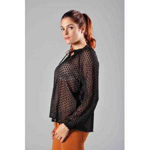 Blouse plumetis - Madame à Paris